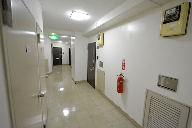 弦巻リハイム　玄関