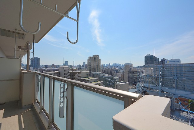 飯田橋第二パーク・ファミリア バルコニー２