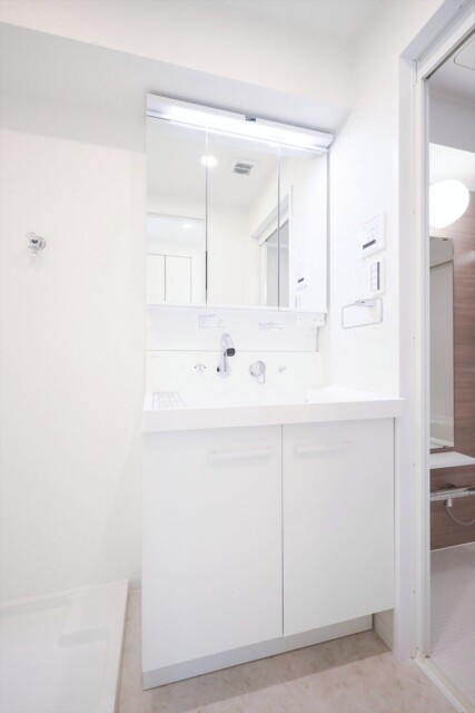 ライオンズマンション新富町 洗面室