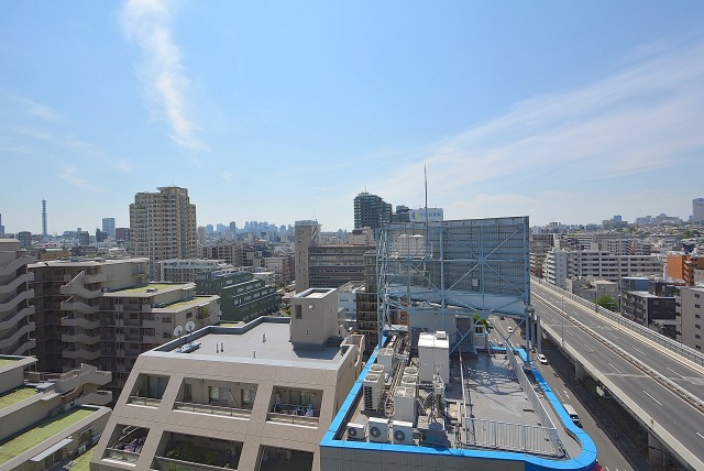 飯田橋第二パーク・ファミリア バルコニー２