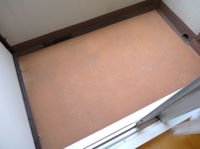 ニューシティハイツ日本橋　ダイニングキッチン側バルコニー