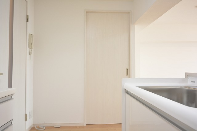 ライオンズマンション南平台　サービスルーム扉