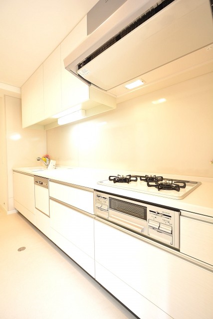 ヴァンヴェール南平台　3ｍ幅のキッチン501