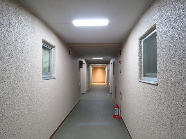 マンション第二恵比須苑　共用廊下