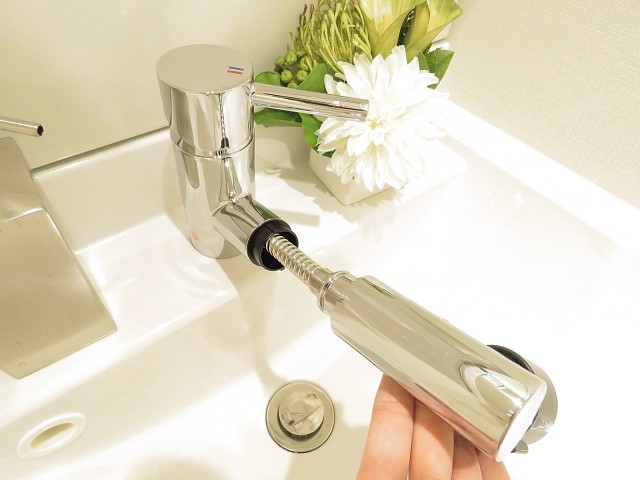 初台中央マンション　洗面化粧台