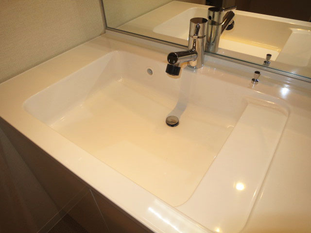 レクセルマンション音羽　使い勝手良さそうな洗面化粧台