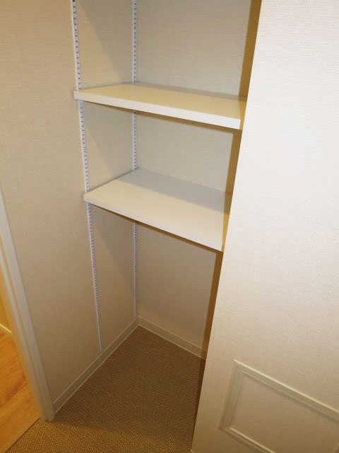 レクセルマンション音羽　トイレの収納が充実しています