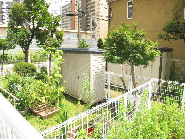 バルコニーからの風景