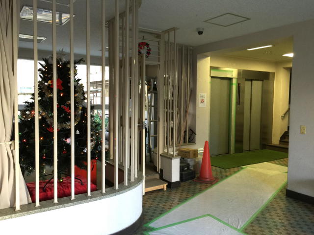 田園調布スカイハイツ　エントランスホール