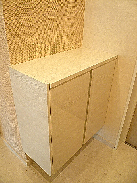 エス・コート駒沢　カウンター付玄関収納