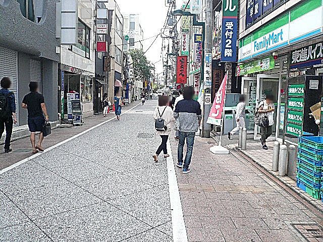 マンションまでの道のり