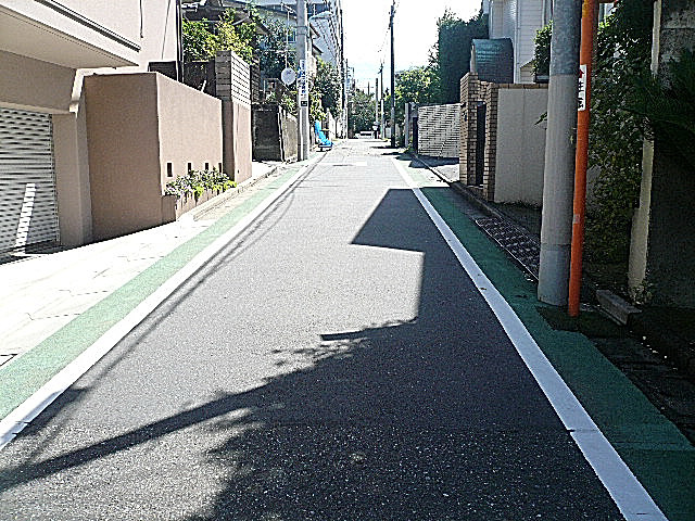 ロワイヤル碑文谷　マンションまでの道のり