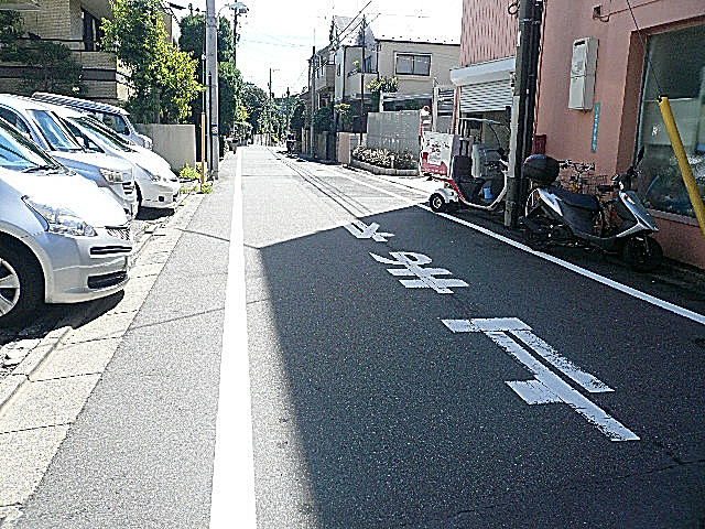 ロワイヤル碑文谷　マンションまでの道のり