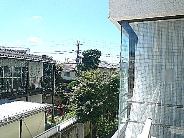 ロワイヤル碑文谷　2階からの眺望