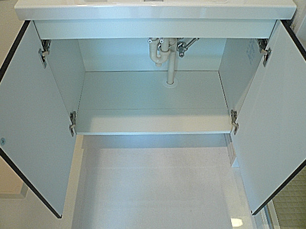 田園調布スカイハイツ　洗面台　収納