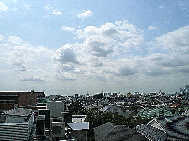 ビュラ田園調布　4階からの眺望