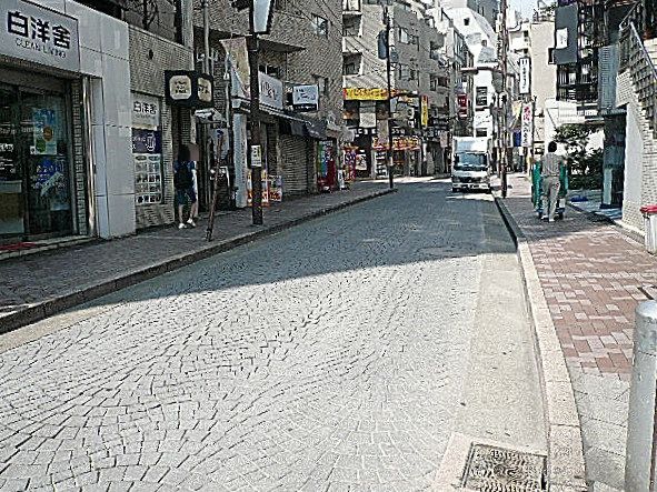 麻布十番中央マンション　マンションまでの道のり