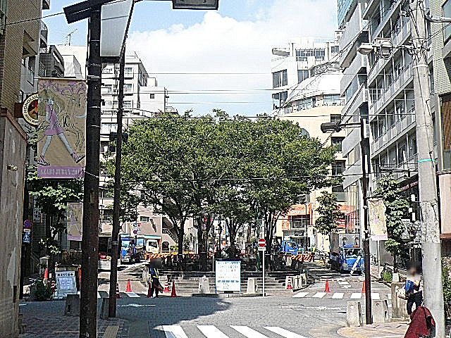 麻布十番中央マンション　マンションまでの道のり