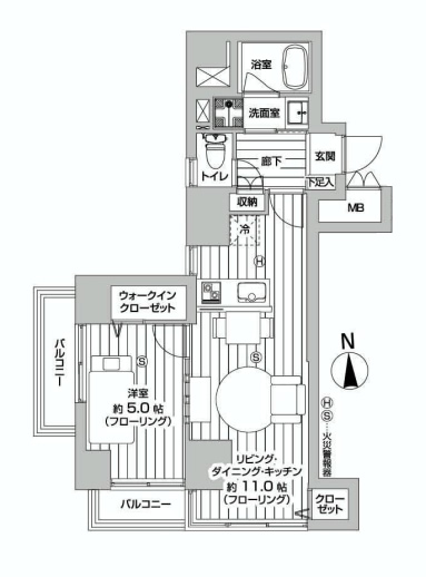 パール上池袋　間取り