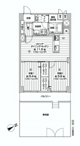 上池袋グリーンパーク　間取り