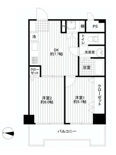 藤和護国寺コープ　間取り図211