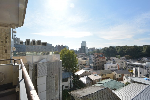 マンション小石川台 バルコニー