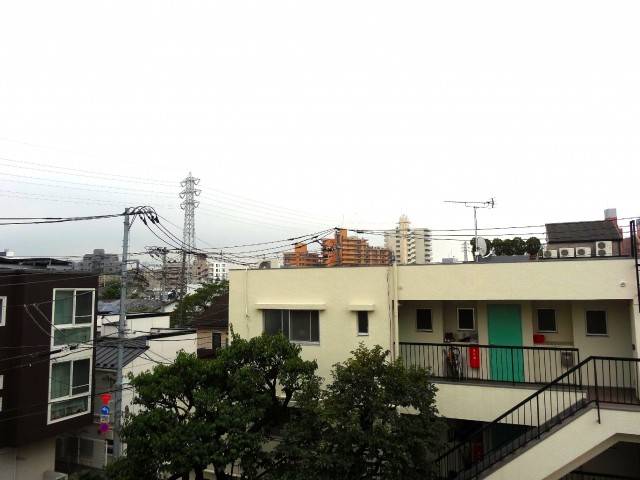 柿の木坂コーポ　眺望