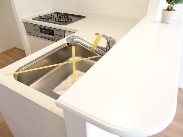 ガーデンハウス　カウンターもついています