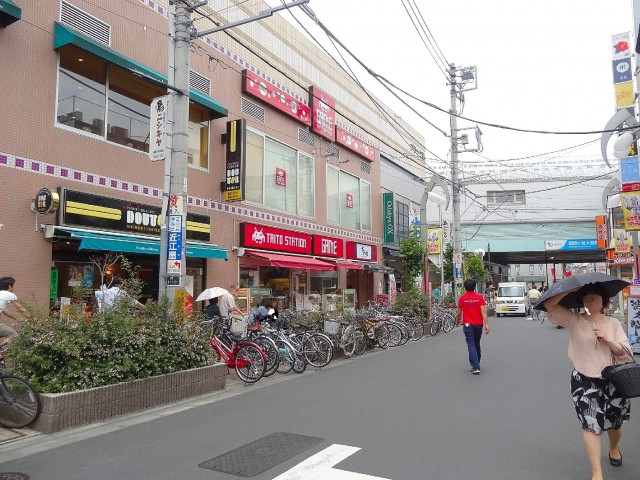 砧フラワーマンション　商店街