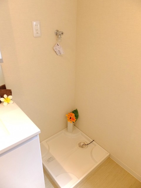 玉川台スカイマンション　洗濯機置場