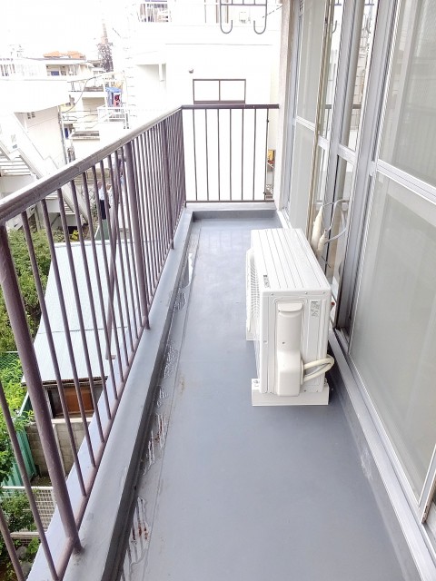 玉川台スカイマンション　バルコニー