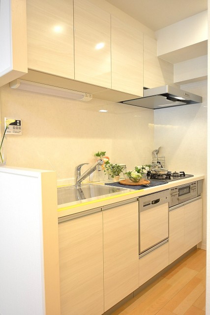 日興パレス南麻布第2　システムキッチン