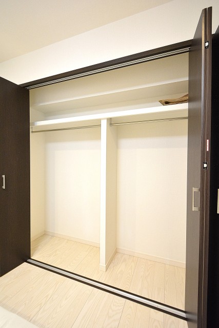南平台セントラルハイツ　5.2帖サービスルームのクローゼット