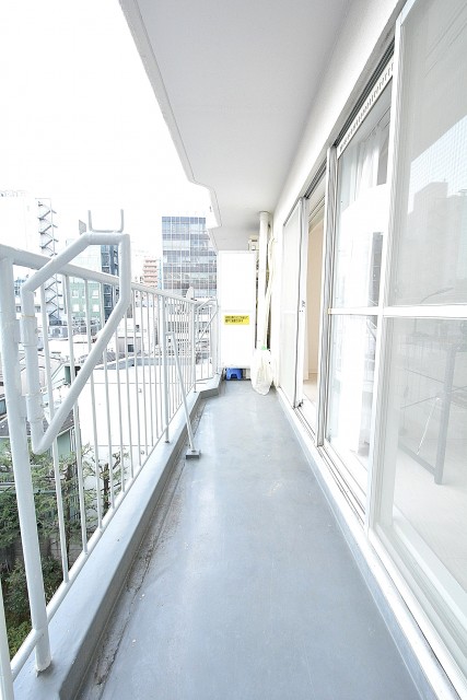 南平台セントラルハイツ　バルコニー