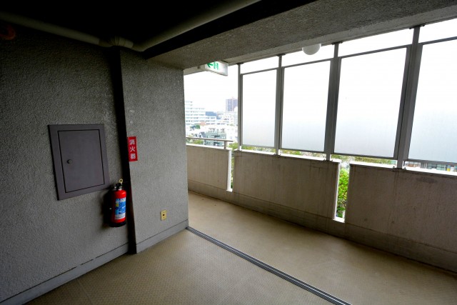 ハラダ面影橋マンション　外廊下