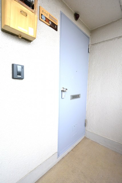 ハラダ面影橋マンション　玄関前