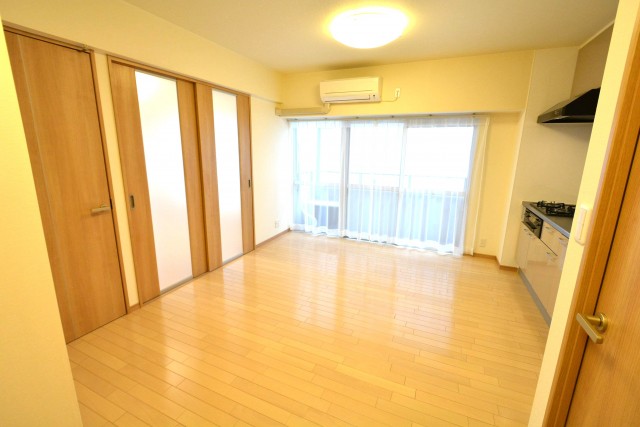 ハラダ面影橋マンション　リビングダイニングキッチン