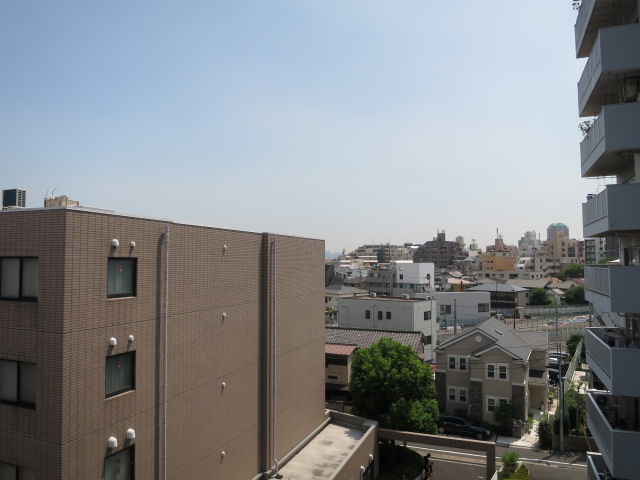 目白武蔵野マンション　バルコニーからの眺望