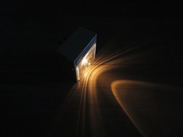 足元にはフットライト