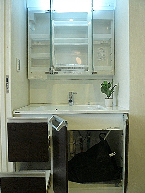 秀和目黒レジデンス　洗面化粧台収納