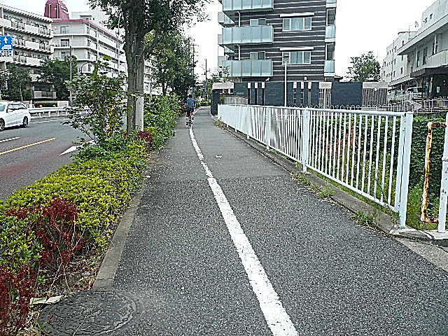 コンド田園調布　マンションまでの道のり