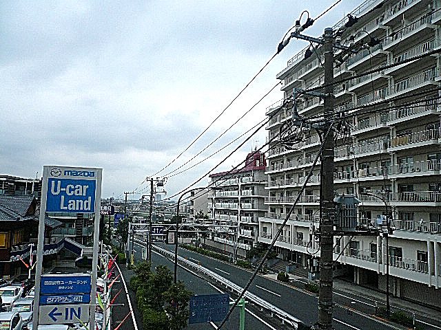 コンド田園調布　3階からの眺望