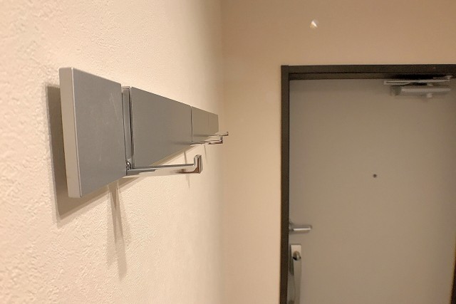 月島リバーハウス 玄関