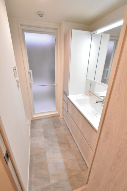 松風園コーポ 洗面室