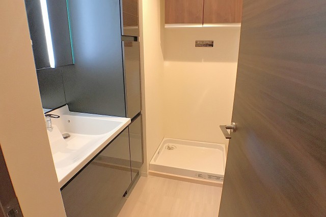 月島リバーハウス 洗面