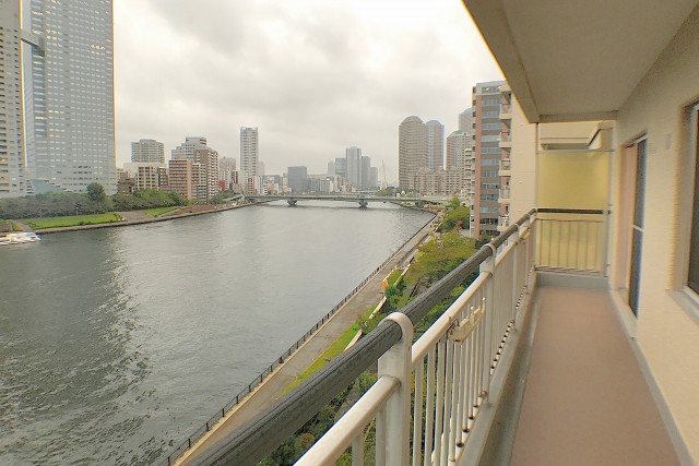 月島リバーハウス バルコニーＮ