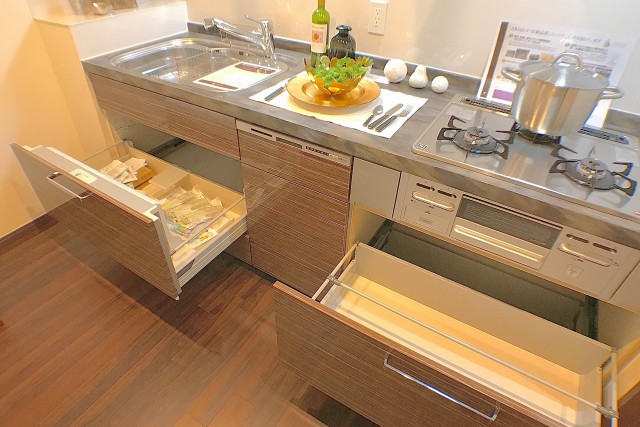 月島リバーハウス キッチン