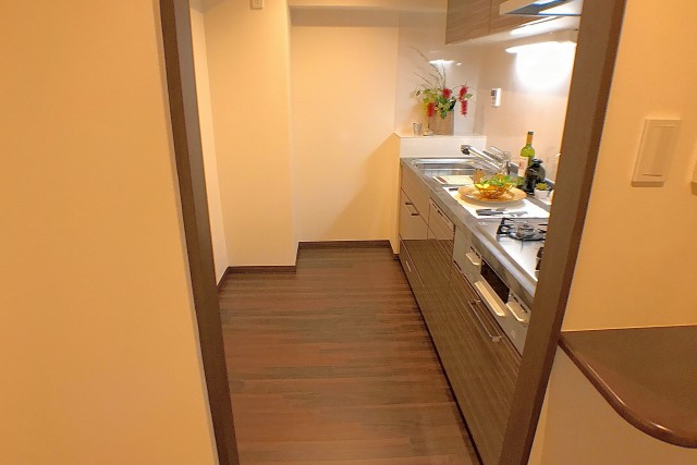 月島リバーハウス キッチン