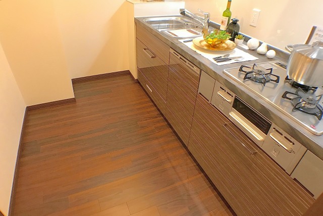 月島リバーハウス キッチン