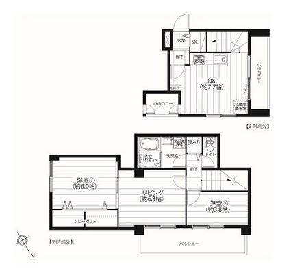 ユニー千石　間取り